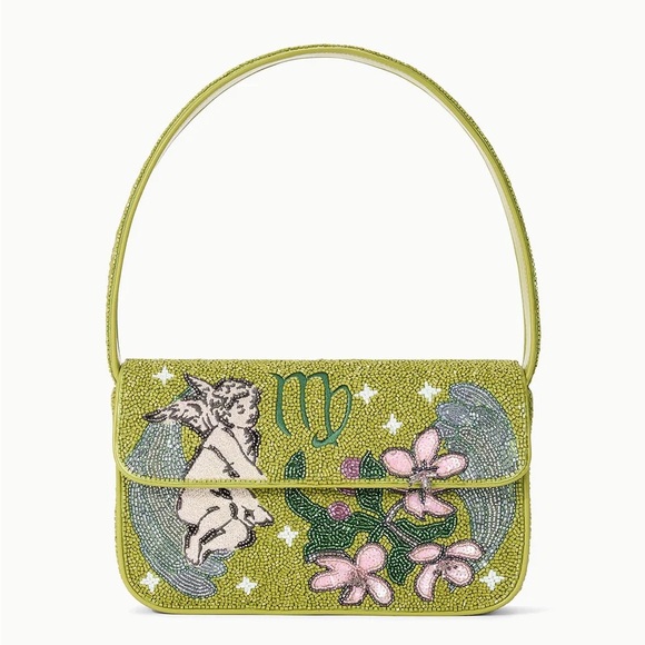 STAUD Handbags - STAUD BEADED ZODIAC TOMMY BAG VIRGO